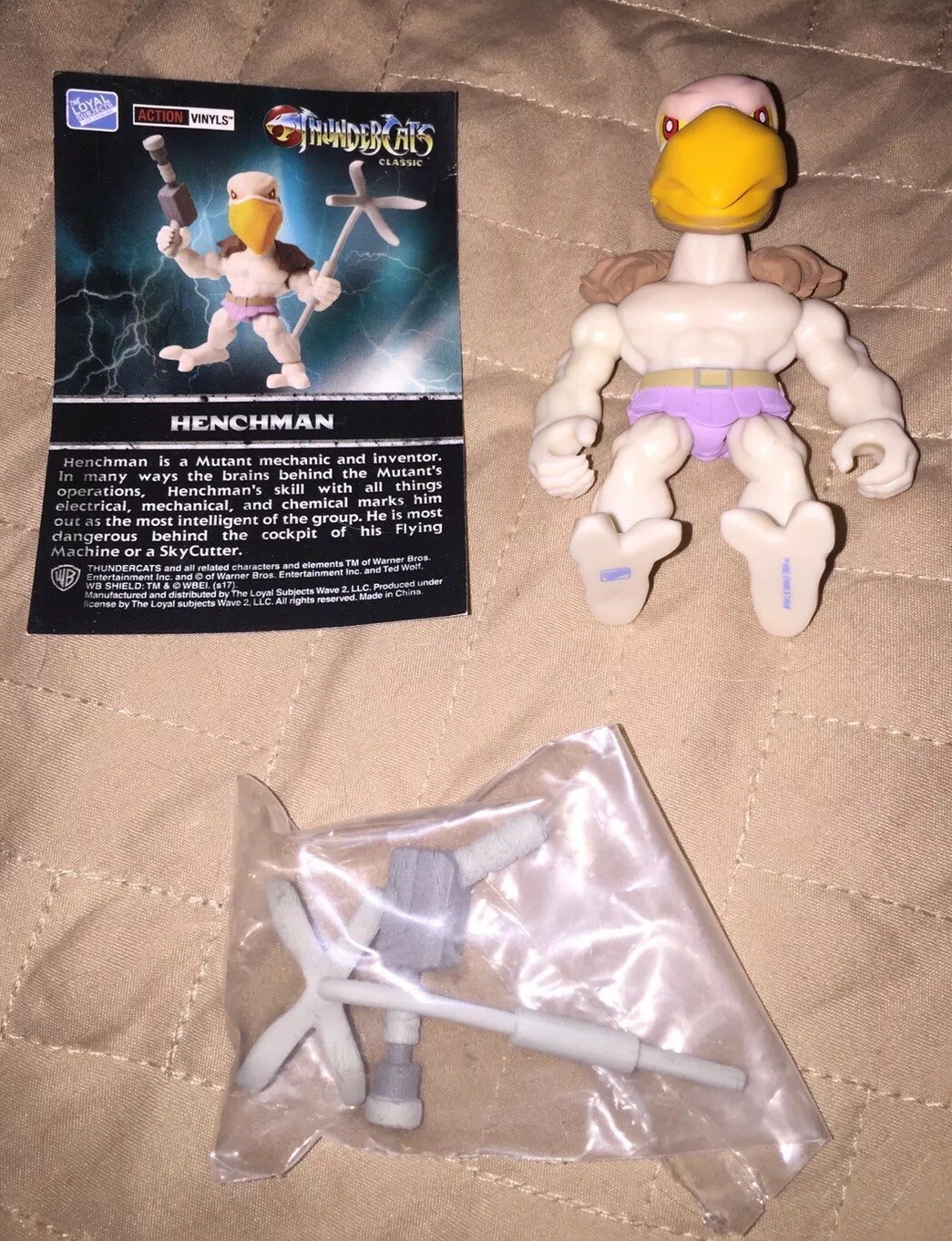The Loyal Subjects Thundercats Toys R Us Exclusive Henchman Vultureman w/card