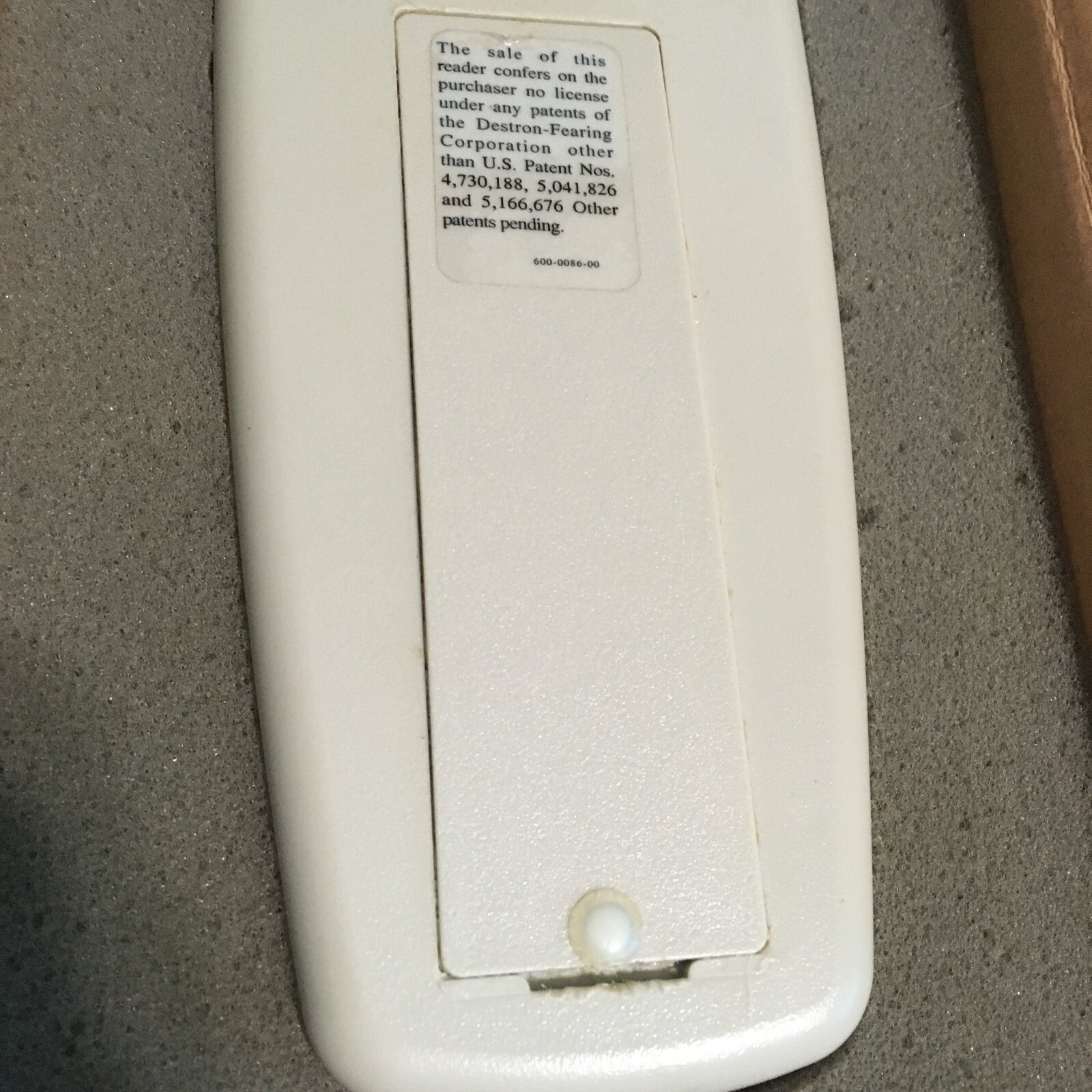 DESTRON POCKETREADER EX PORTABLE MICROCHIP READER 600008600, 600