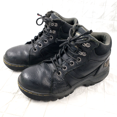 Dr Martens Grapple St Black Steel Toe Boot Work US Men Sz Women Sz  FLAWS