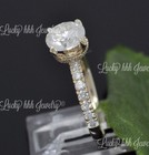 14K  Yellow Gold Natural Diamond engagement  Ring  2.26 ct  — photo 5