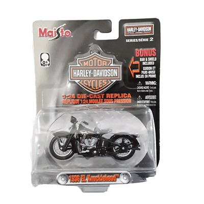 Maisto Harley-Davidson Series 2 1936 EL Knucklehead 1/24 Scale | eBay