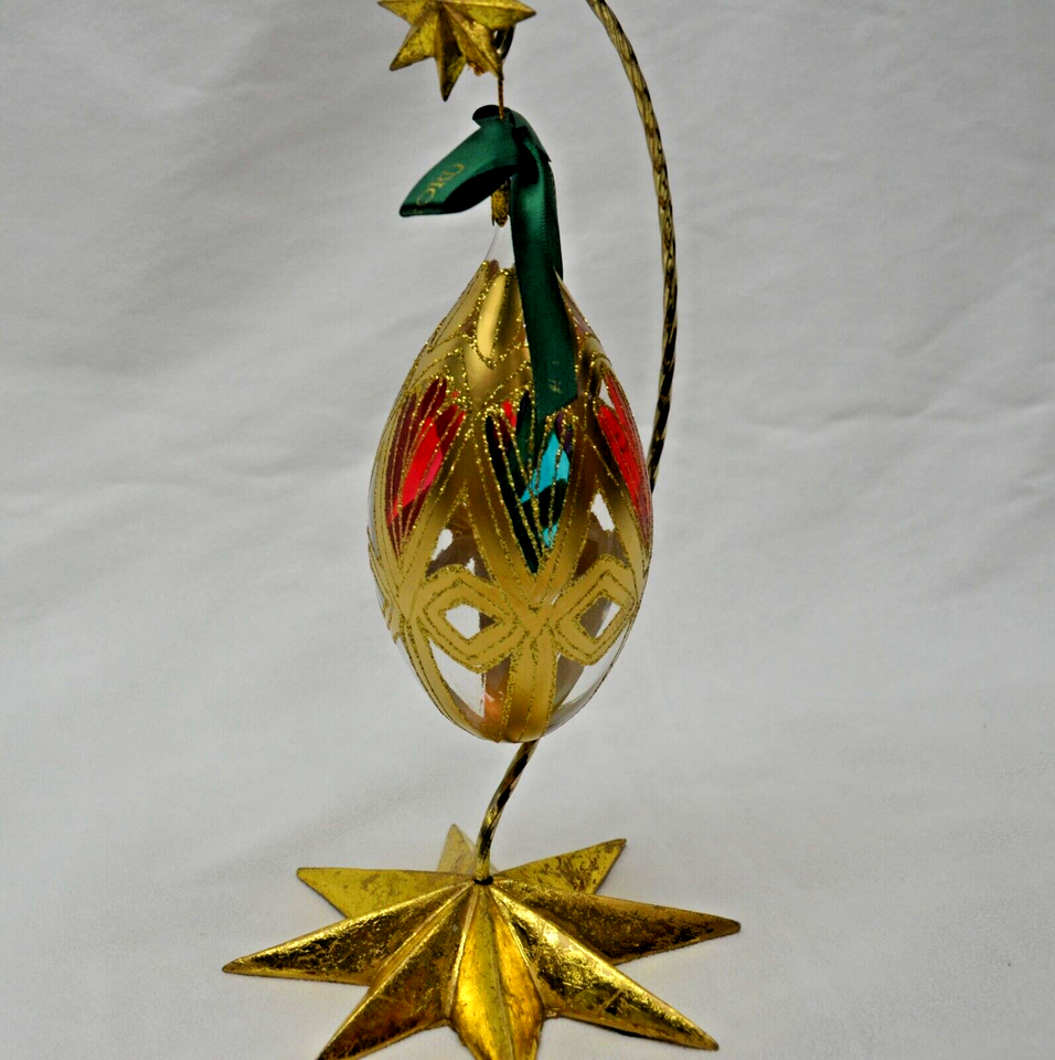 Waterford Holiday Heirlooms 106916 Annual Ornament Series Dated Egg