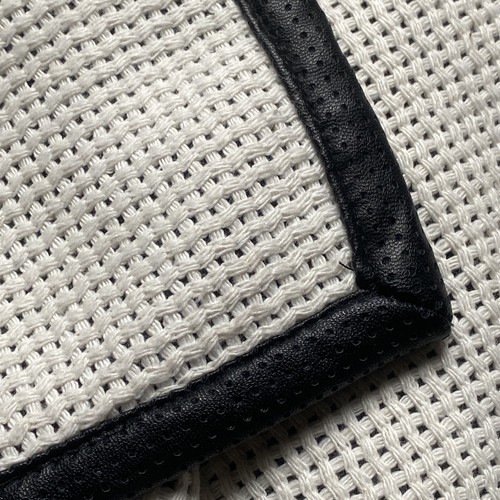 BNWOT Juicy Couture White “ Mesh” Cream Jacket & Gold Zips Size XL - Picture 8 of 12