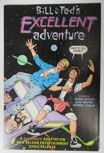 1989 DC Comics Bill & Ted's Excellent Adventure Adaptation Keanu Reeves