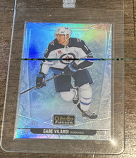 2024-25 O-Pee-Chee Platinum Gabe Vilardi #133 Arctic Freeze /99 Winnipeg Jets