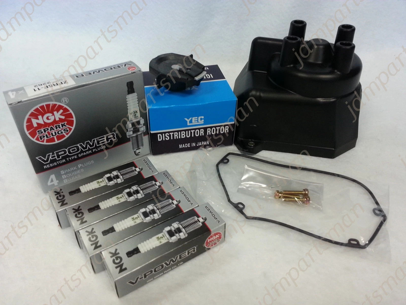 1998-2002 for Honda Accord 2.3L Tune Up Kit NGK V-Power Colder Spark Plugs