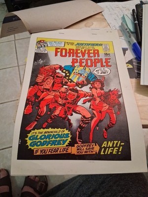 Forever People 3  1st appearance  Glorious Godfrey Progressive Proof Kirby Rare