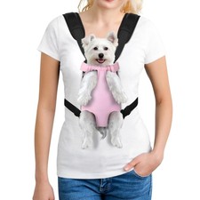 YUDODO Pet Dog Carrier Backpack Adjustable Dog Front Carrier, Legs Out Easy-F...