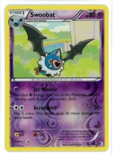 Swoobat Reverse Holo 71/149 Boundaries Crossed Pokemon Card