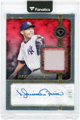 Mariano Rivera Yankees Signed 2023 Topps Diamond Icons Relic Mariano Rivera Yankees Signed 2023 Topps Diamond Icons Relic