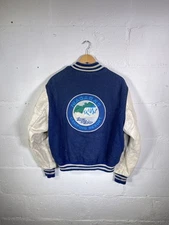 Blue Niagara Falls Varsity Jacket