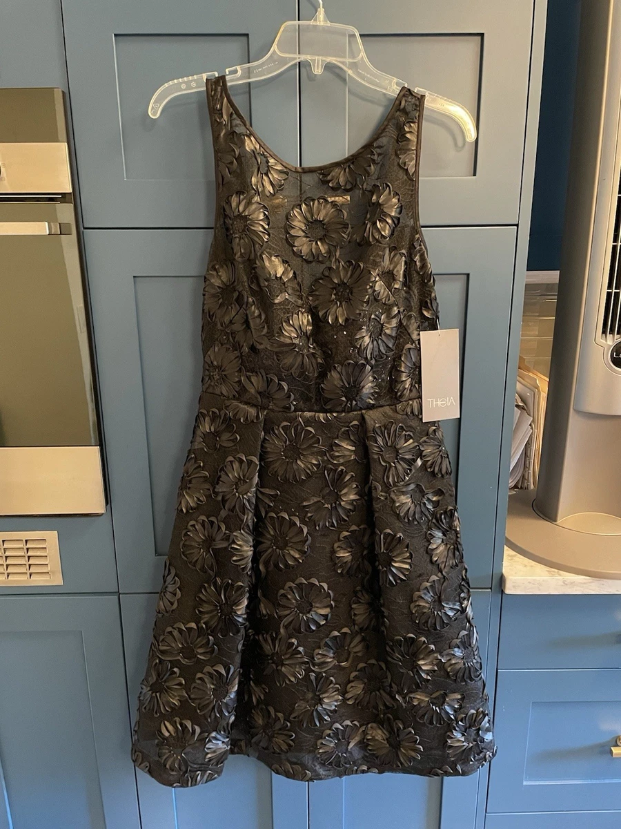 Theia Black Dresses for Women for sale | eBay