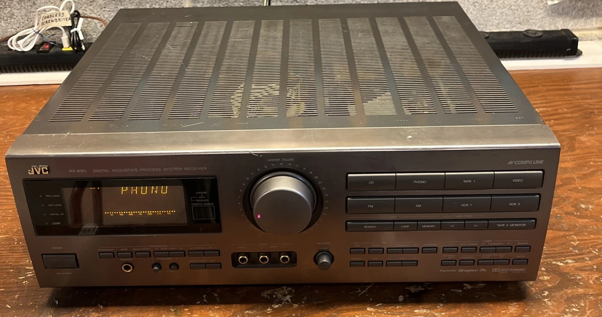 Las mejores ofertas en Receptor estéreo JVC RX en receptores