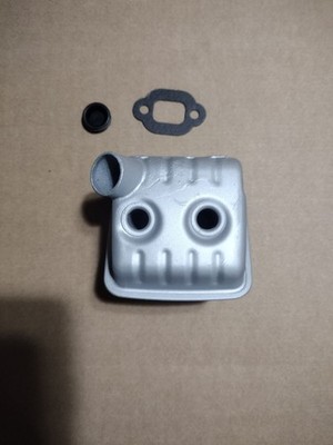 Piped Single Port Muffler For Husqvarna 435 440 445 450 Read Description