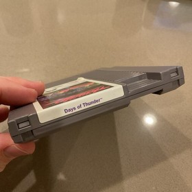 Days of Thunder Nintendo Entertainment System NES aut&eacute;ntico manual de instrucciones