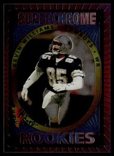 1993 Wild Card Superchrome Rookies Kevin Williams Rookie #19. rookie card picture