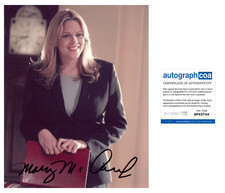 MARY MCCORMACK SIGNED AUTOGRAPH THE WEST WING 8x10 PHOTO w/PROOF & ACOA COA