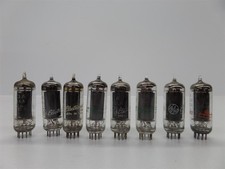 Lot Of 8 General Electric 6CL6 Electron Tubes