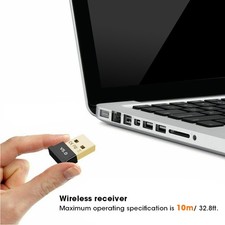 BT 5.0 Receiver Wireless USB Stereo Audio Adapter Dual Mode Emitter Accepter For