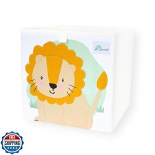 Queebi Storage Cube- Organizer for Nursery, Playroom, Bedroom, Closet. Foldab