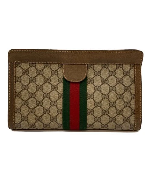GUCCI ANCIEN GUCCI Sherry line second sac marron 89・01・002