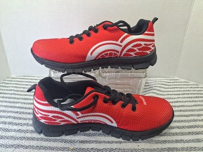 Rare Detroit Red Wings Shoes Custom Made