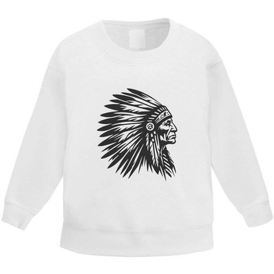 Kinder Sweatshirt / Pullover / Pulli ''Indianerhäuptling'' (KW053781)
