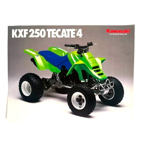 NOS Kawasaki OEM Dealer Sale Brochure KSF250 TECATE 4 1988