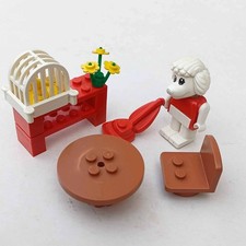 LEGO Vintage Fabuland 3788 Paulette Poodles Living Room 100% Complete