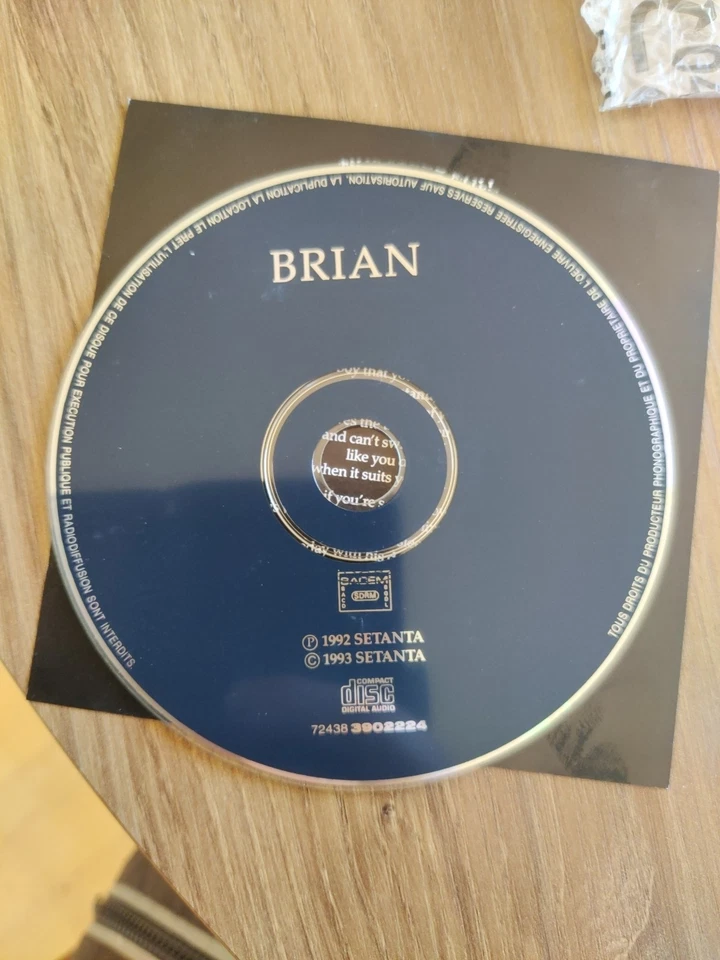 Brian Irish Indie Setanta Records France 1993 - Image 3 of 4
