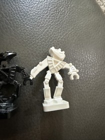 Lego Mini Bionicle Set Of 5 Red Brown Green Black White
