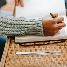 6 Pcs Duckbill Clip Stamp Tweezers Stamping Supplies Stainless Steel Curved