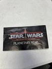 Sanctuary  moon Endor Planetary Map ORIGINAL Star Wars POTF 1985 Kenner