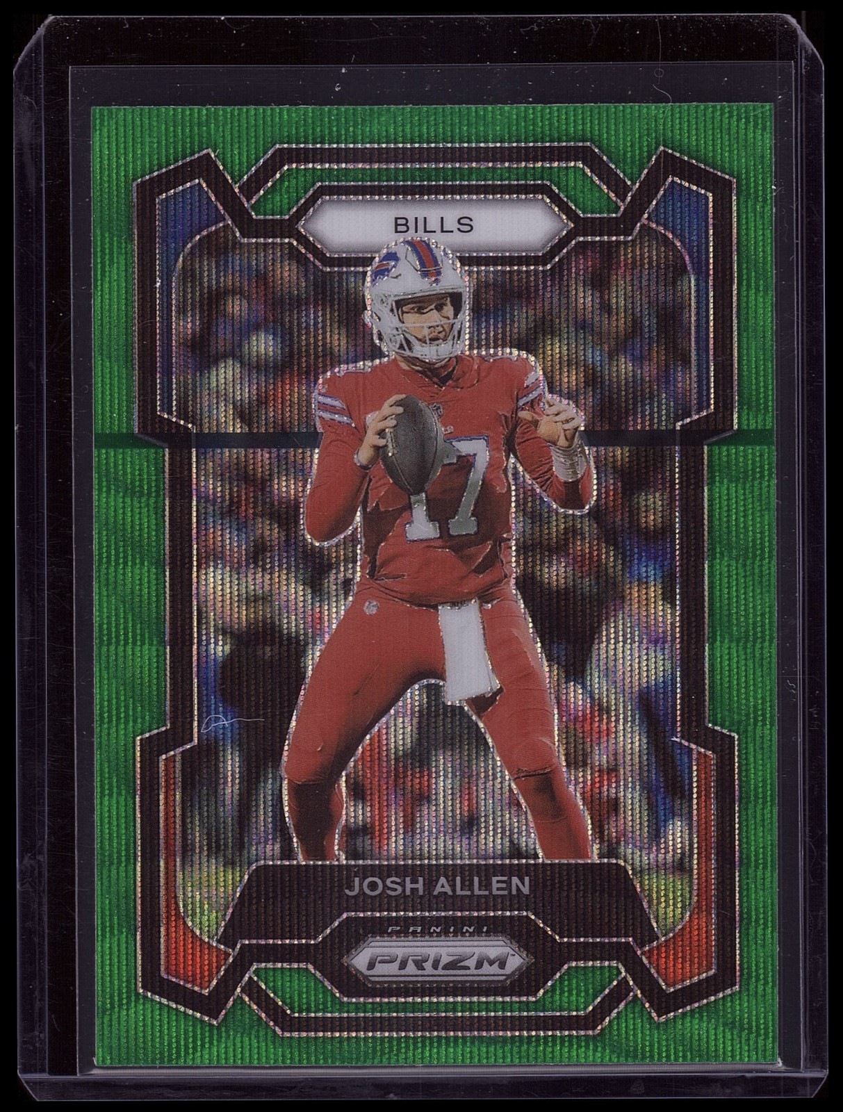 2023 Panini Prizm - Josh Allen #32 Green Wave Prizm
