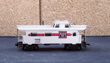 Burlington Route Caboose 12568 Silver HO Scale CB Q RR