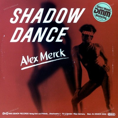 Alex Merck - Shadow Dance Germany LP 1985 (VG) ..