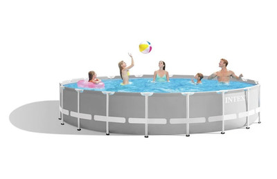 Intex 26732 Prism Frame Rund Aufstellpool 549x122cm /Große Sandfilteranlag 26732