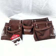 McGuire-Nicholas Carpenter Apron Belt, Nails & Tools, Reinforced Suede 1DM-495-2