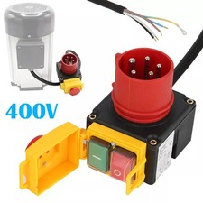 Interrupteur Machine 400V 3P avec Matériaux Robustes Métal et PVC Câble PréP