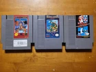 LOT Nintendo NES Tag Team Wrestling Commando Mario Bros Duck CARTRIDGES UNTESTED