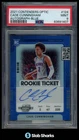 2021 CONTENDERS OPTIC #124 CADE CUNNINGHAM BLUE AUTO ROOKIE TICKET 49/49 PSA 9
