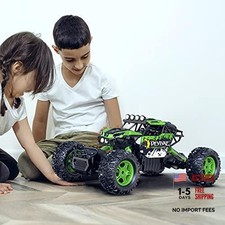 1:12 Large RC Cars for Boys with Upgraded Lifting Function, 2.4GHz 4WD Green
