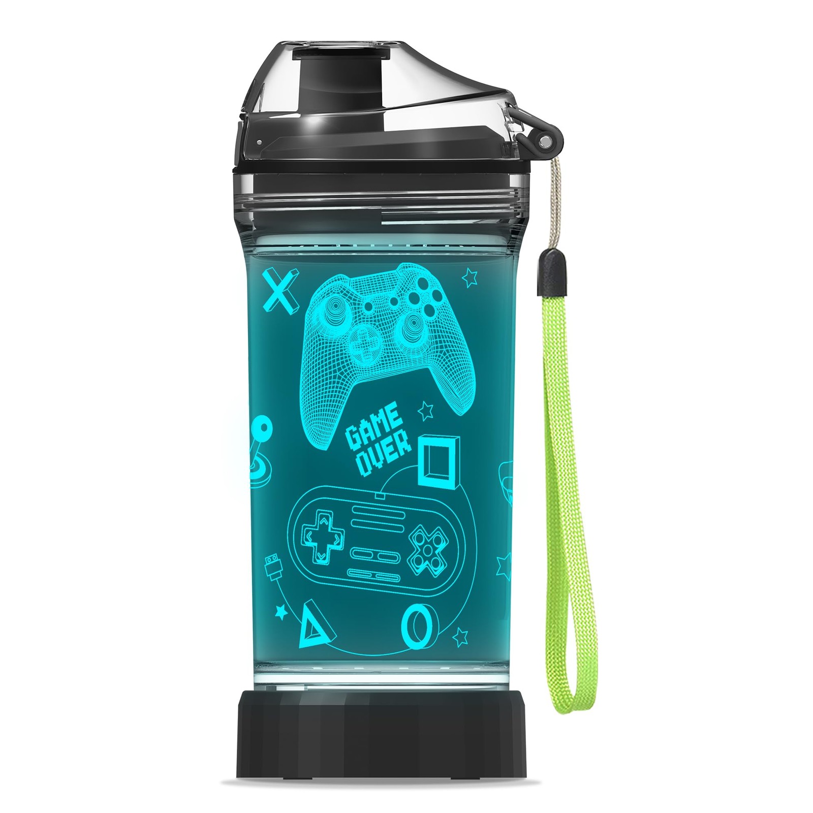 With Video Game Design 3d Glowing Led Color 1