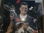 Tom Brady auto autograph signed 16x20 photo NFL rare Fanatics