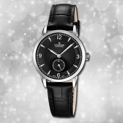 Candino Damenuhr Classic C4593/4 Armbanduhr Edelstahl schwarz UC4593/4