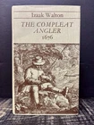 The Compleat Angler, 1676 by Izaak Walton 1976 Hrdbk Scolar Press Near Fine Q1