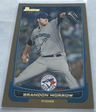 2012 Bowman Baseball Brandon Morrow Toronto Blue Jays Gold Parallel #26