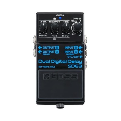 BOSS SDE-3 Dual Digital Delay Roland SDE-3000 Sound MIDI 1600ms Compact