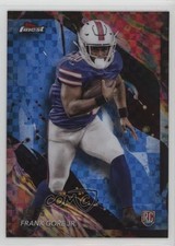 2024 Topps Finest Uncommon Blue Checkerboard Refractor 48/75 Frank Gore Jr 0rd2