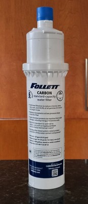 Follett 5,000 Gallon Quick-Connect Carbon Water Filter Cartridge 1.67 gpm 0.5mc
